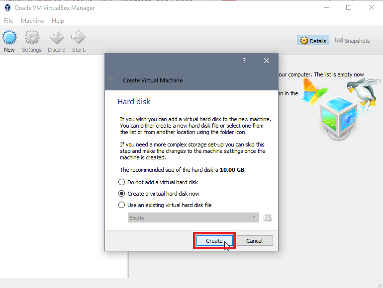 Virtual Machine Hard Disk